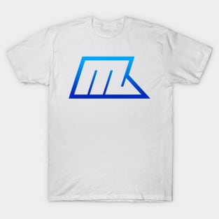 Scorpio Blue Gradient Outline T-Shirt